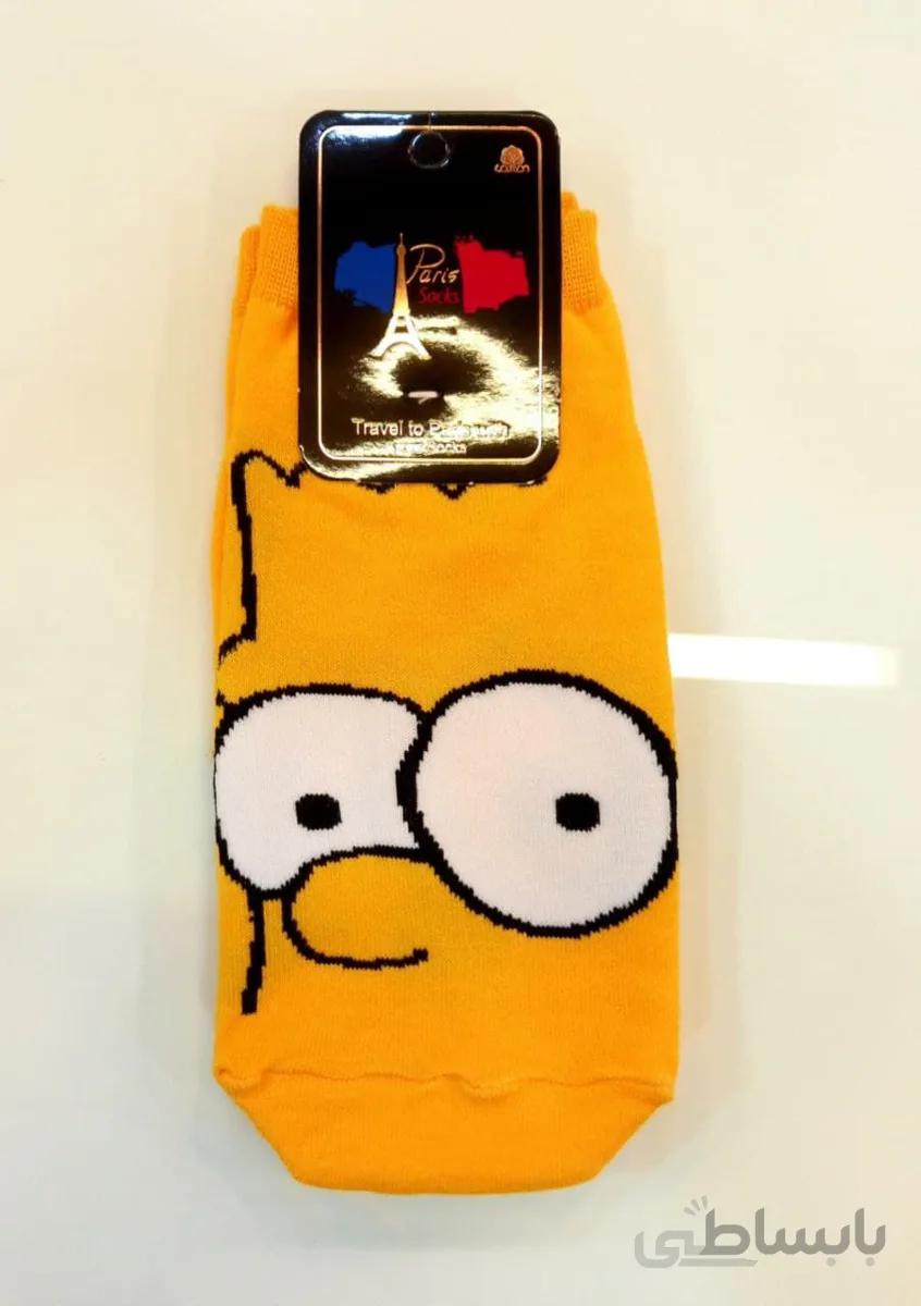 جوراب مچی طرح سیمپسون simpsons