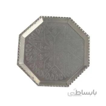 سینی مسی هشت گوش قطر 24 توت کالا tootkala 1408