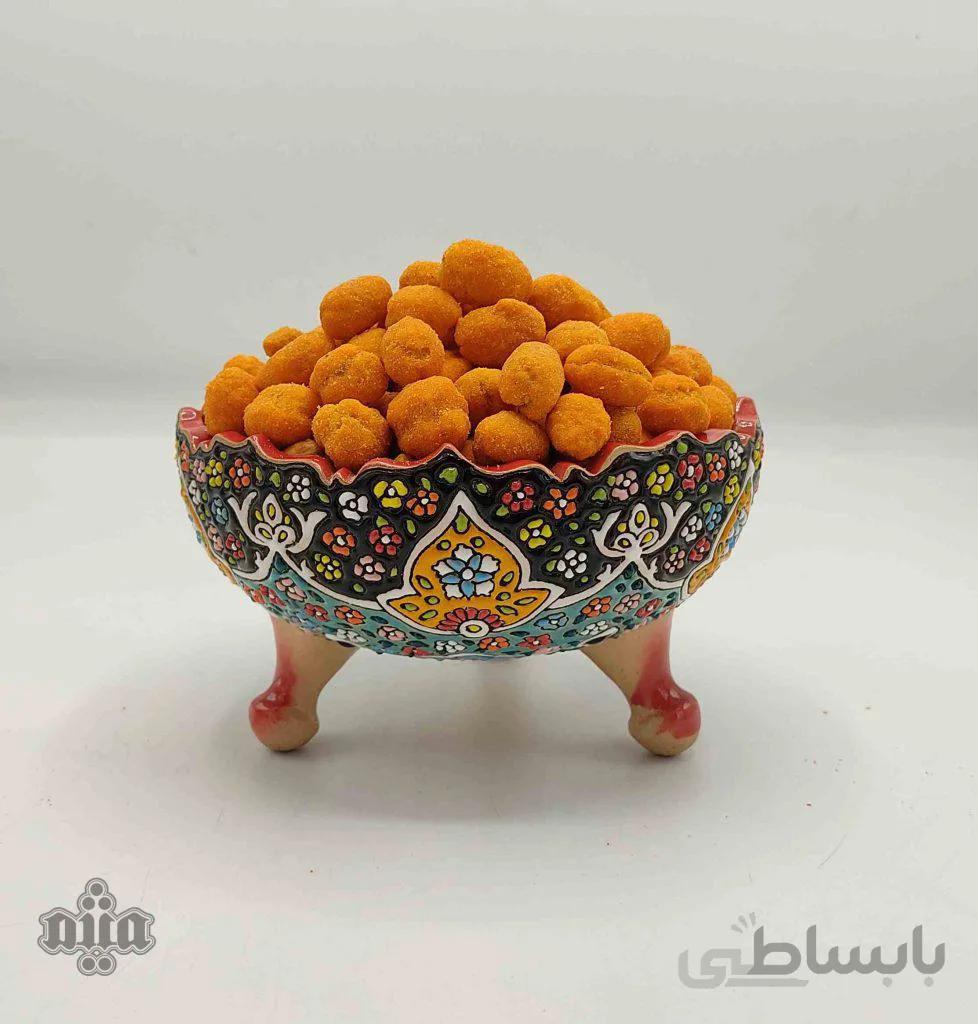 بادام زمینی روکشدار با طعم باربیکیو