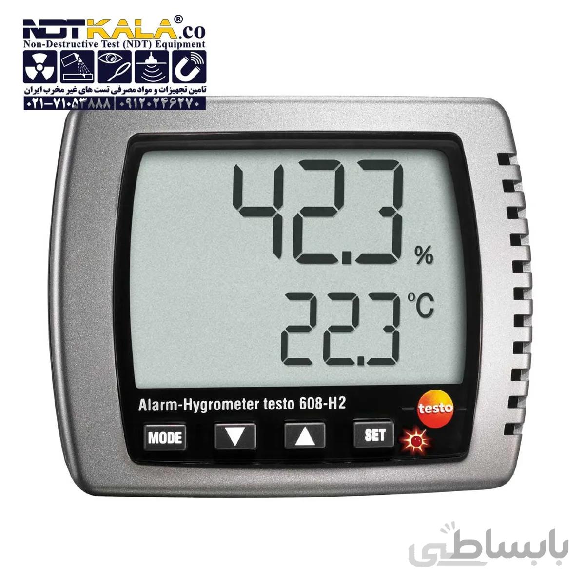 دماسنج و رطوبت سنج Testo 608-H2