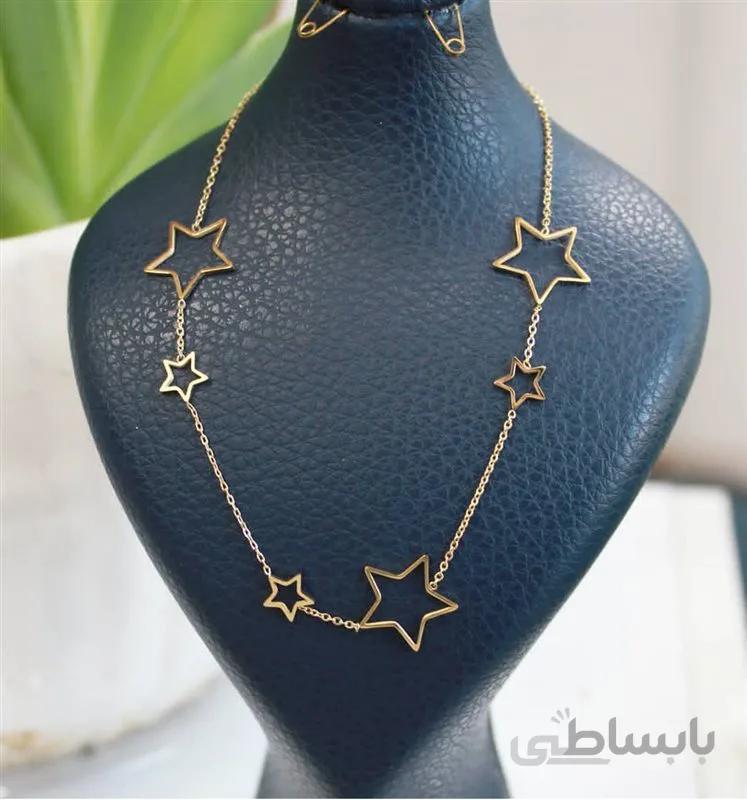 گردنبند ستاره 6پلاک