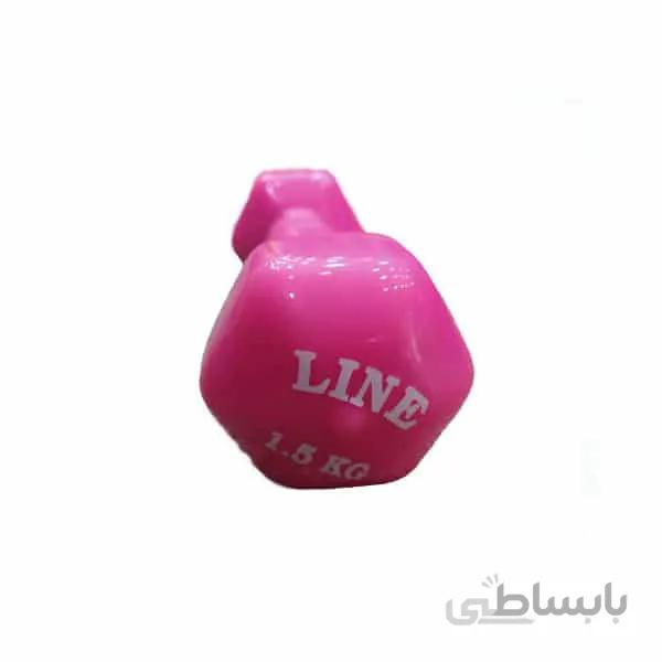 دمبل لاین 1.5 کیلوگرم 2 عددی
