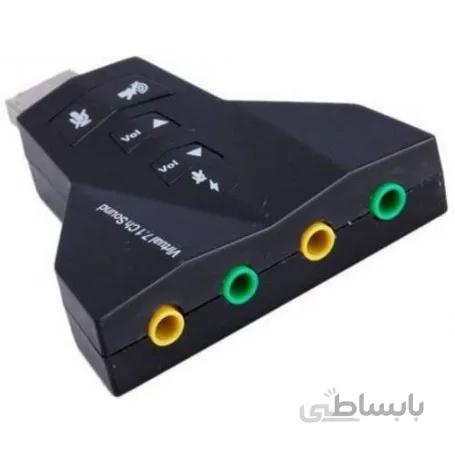 کارت صدا اکسترنال USB مدل Virtual 7.1