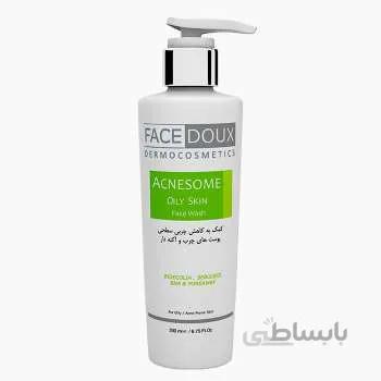 ژل شستشو صورت فیس دوکس مدل Acnosome حجم 200 میلی لیتر