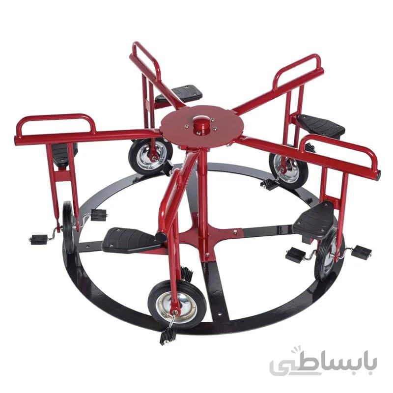چرخ و فلک کودک پدالی فلزی ۵ نفره