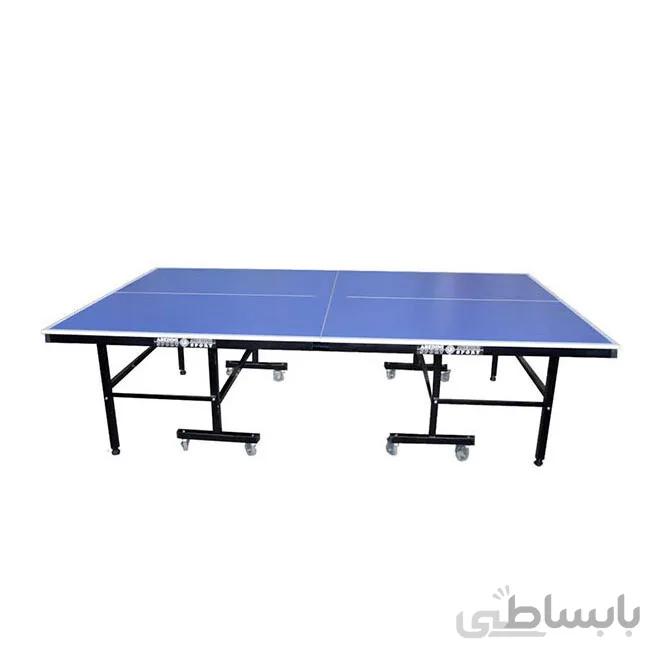 میز پینگ پنگ 8 چرخ ام دی اف TM114 ا Ping pong table 8 wheels MDF TM114