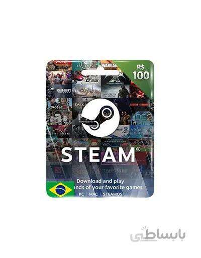Steam Gift Card 100BRL