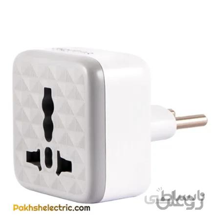 مبدل برق سه به دو محافظ دار هادرون مدل p100