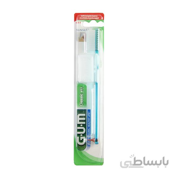 مسواك جی يو ام - G.u.m مدلclassic 411