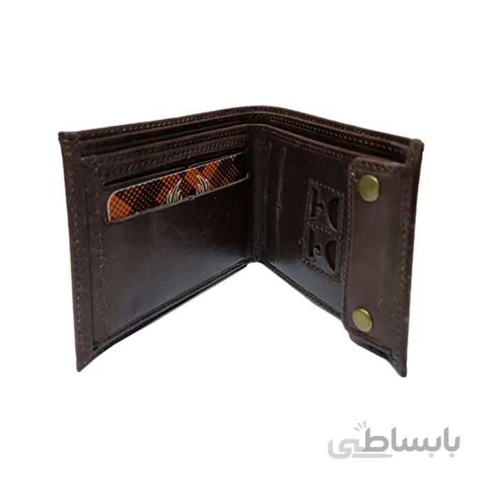 کیف پول جیبی مردانه چرم طبیعی