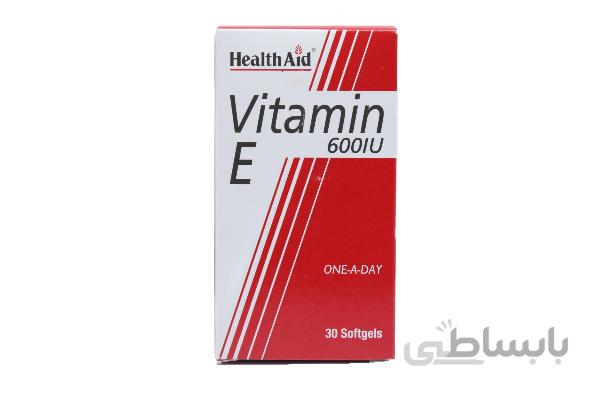 کپسول ویتامین ای 600 هلث اید Health Aid Vitamin E کد 294739