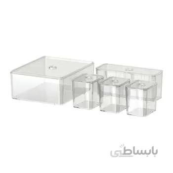 جعبه ایکیا مدل Godmorgon ست 5 عددی