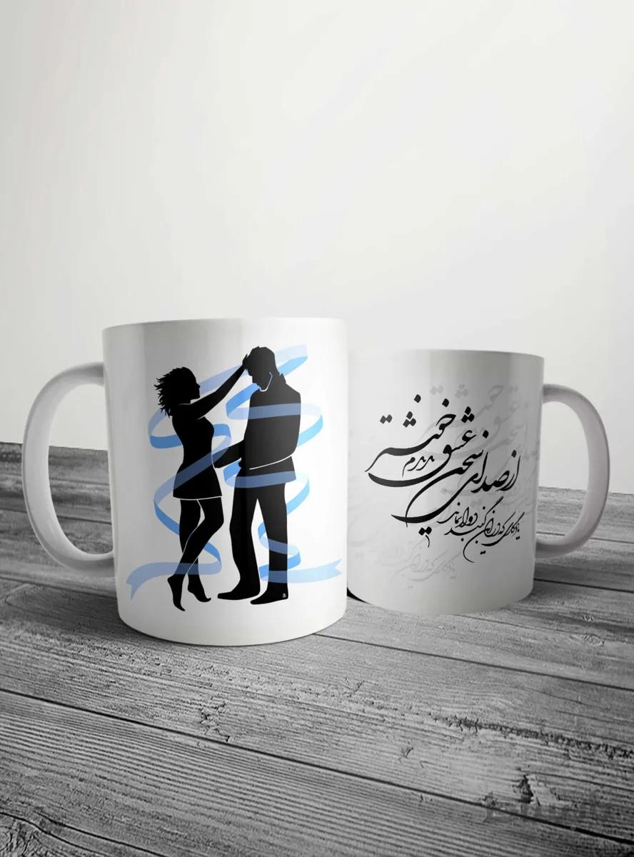 ماگ عاشقانه کد mgs14 مجموعه ۲ عددی