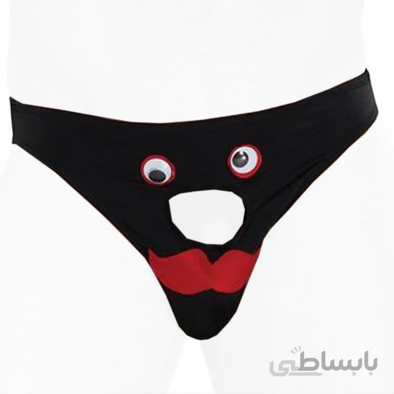 شورت مردانه جلو باز سبیل دار