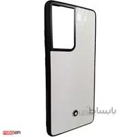 کاور طرح چرم MONT BLANC مناسب برای گوشی سامسونگ Galaxy S21 Ultra