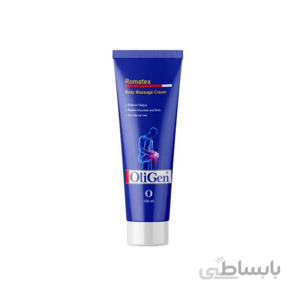 کرم ماساژ بدن رماتکس الی ژن 100 میل (Oligen)