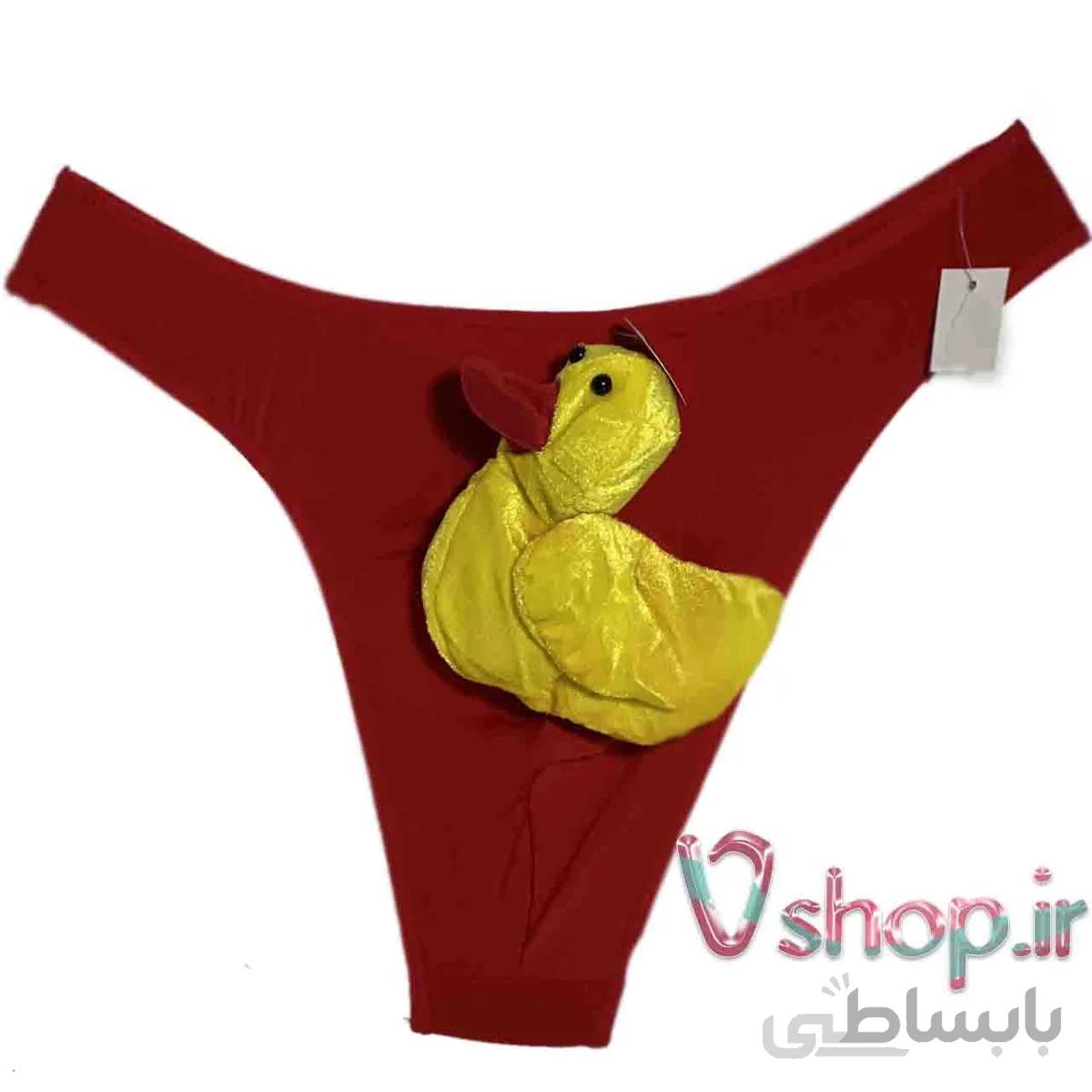 شورت مردانه استرینگ عروسکی جوجه