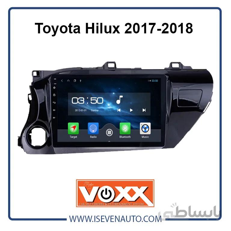 مانیتور اندروید VoxX – مدل C700Pro تویوتا – هایلوکس 2018-2017