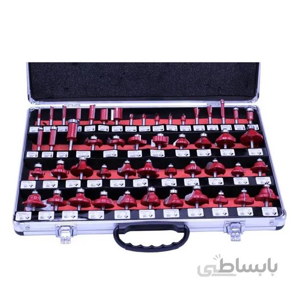 ست تیغ اور فرز شفت 8 میلی‌متر مجموعه 50 عددی