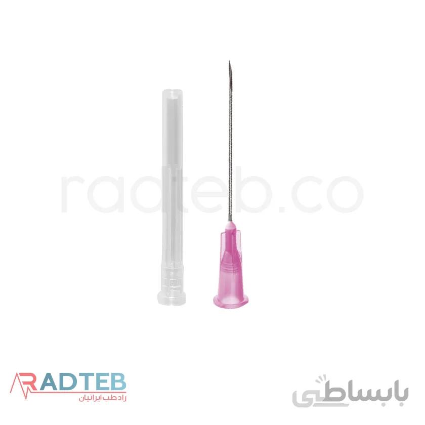 سرسوزن گیج 18 صورتی حلما طب
