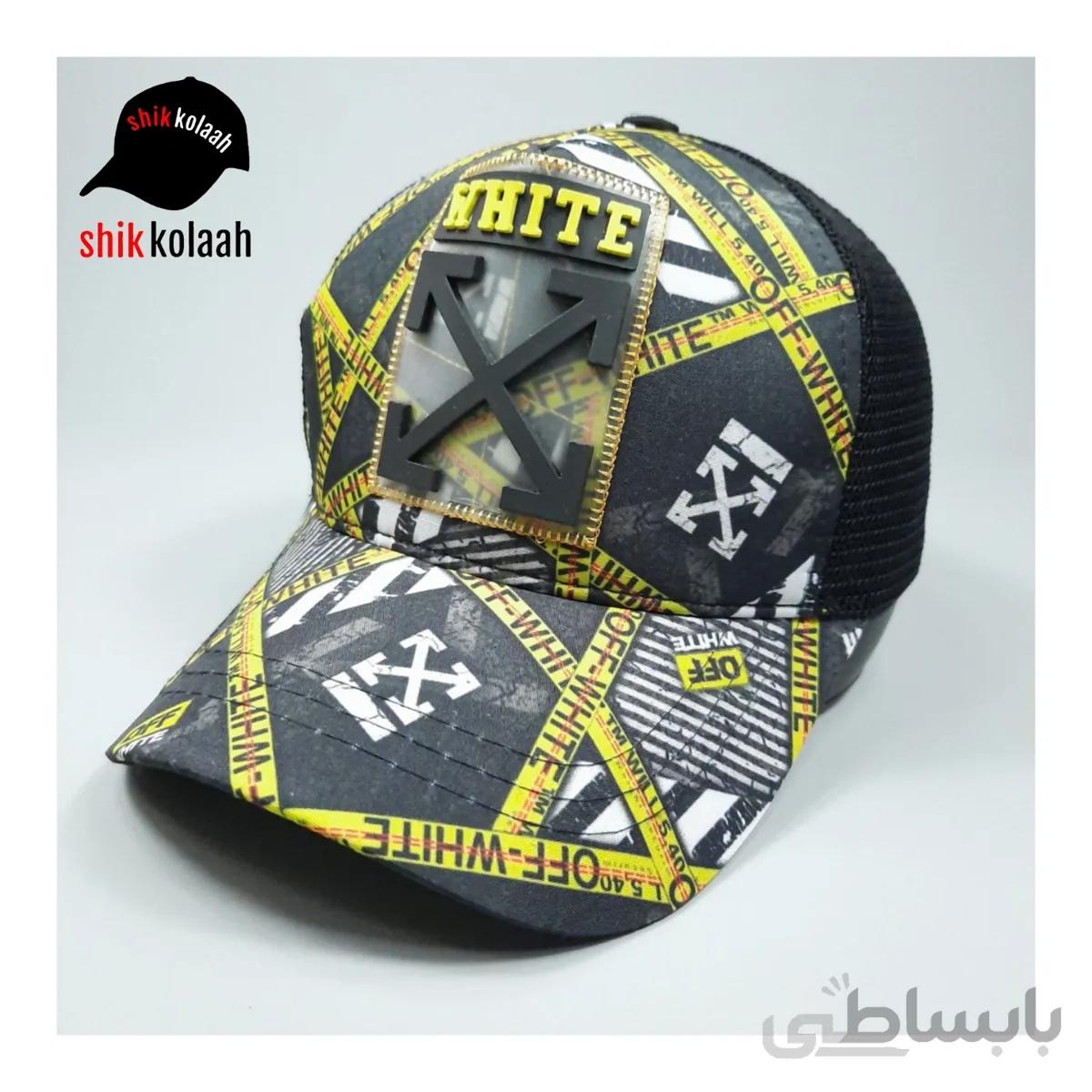 کلاه بیسبالی پشت تور OFF WHTE - کد 3701
