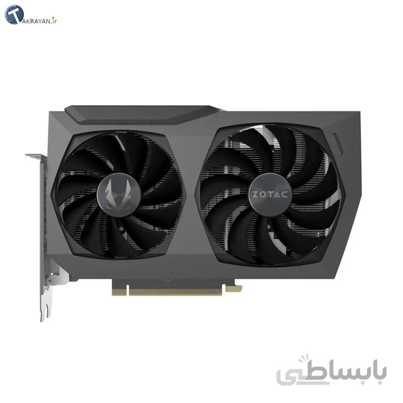 کارت گرافیک زوتک مدل GeForce RTX 3070 Twin Edge OC 8GB حافظه 8 گیگابایت ا Zotac GeForce RTX 3070 Twin Edge OC 8GB GAMING Graphics Card