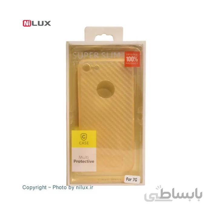 قاب گوشی C Case رنگ گلد مناسب برای گوشی های آیفون 7