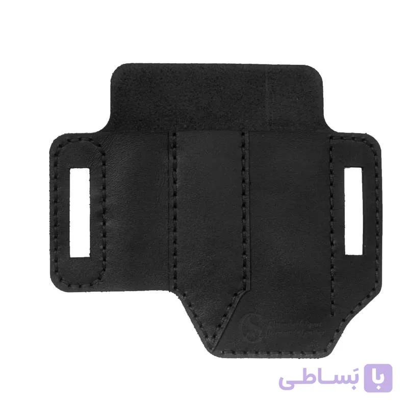 کیف کمری چاقو و چراغ قوه مدل چرم طبیعی کد 79KN3 — تصویر 1