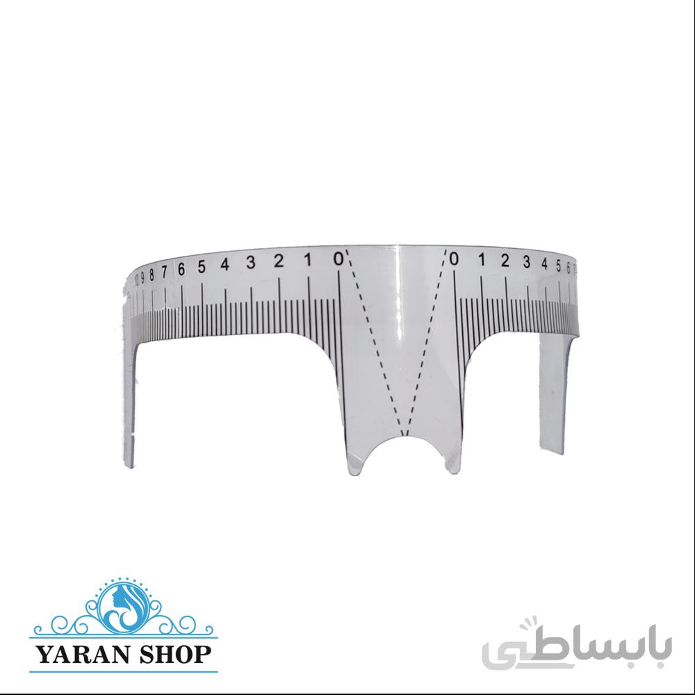 خط کش ژله ای قرینه ساز ابرو تاتو