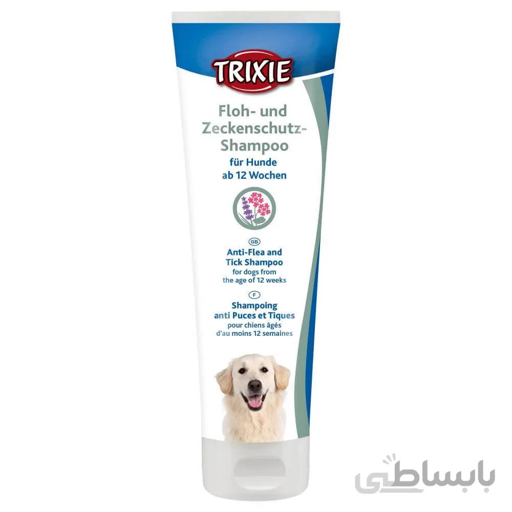 شامپو ضد کک و کنه سگ تریکسی مدل Anti Flea and Tick حجم 250 میلی لیتر