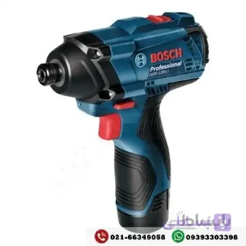 بکس ضربه ای شار‍ژی بوش 12 ولت مدل GDR 120-LI — تصویر 1