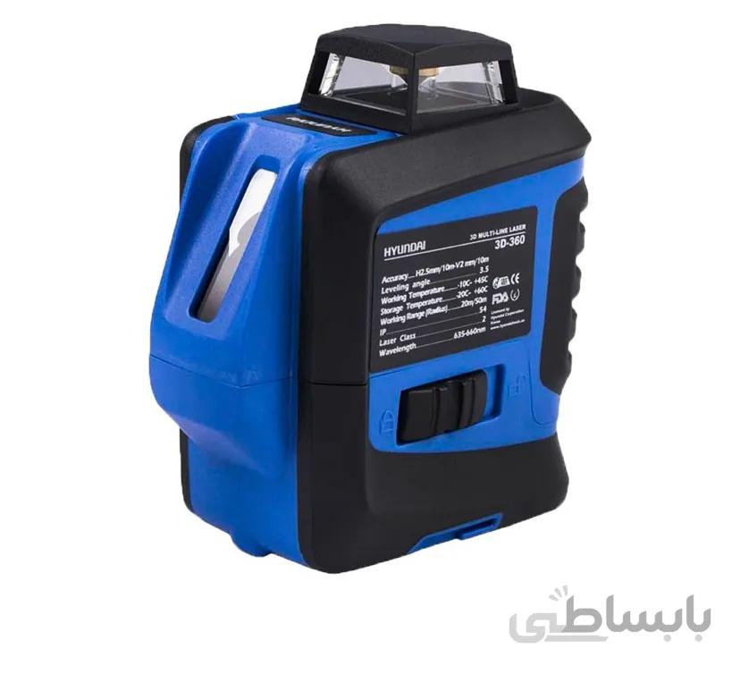 تراز لیزری نور سبز هیوندای مدل 3D-360A-G \ تراز لیزری نور سبز 360 درجه هیوندای ا تراز لیزری نور سبز 360 درجه هیوندای