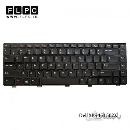 کیبورد لپ تاپ دل L502X مشکی-بافریم Dell XPS L502X Laptop Keyboard