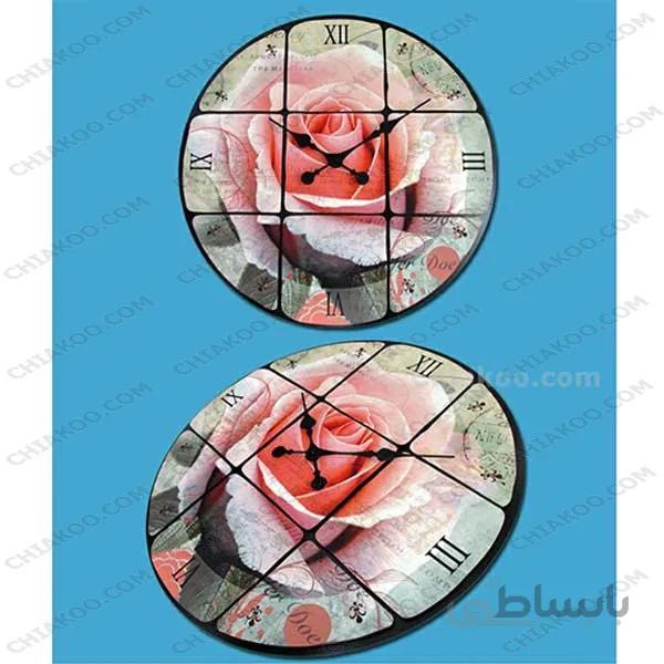 ساعت آنتیک گرد پازلی کد 5007H60