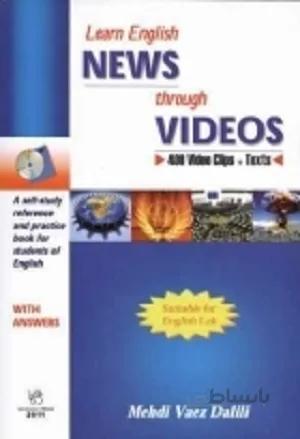 کتاب Learn English NEWS Through VIDEOS