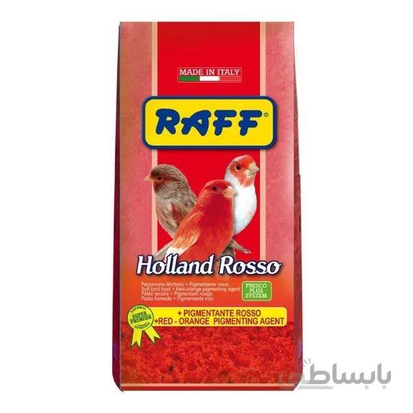 خوراک نرم تخم مرغی و عسلی هلند روسو Raff