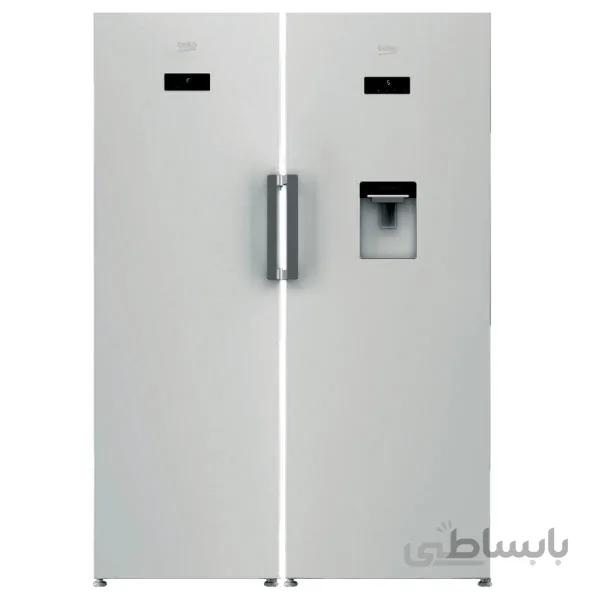 یخچال فریزر دوقلو بکو مدل RSNE445K23/RFNE350L23 ا Beko RSNE445K23/RFNE350L23