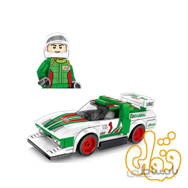 ساختنی لگو ماشین سبز 607064