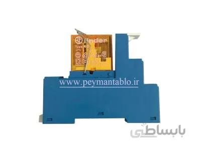 رله فیندر 230 ولت AC دو کنتاکت 8 آمپر (Finder(40.52