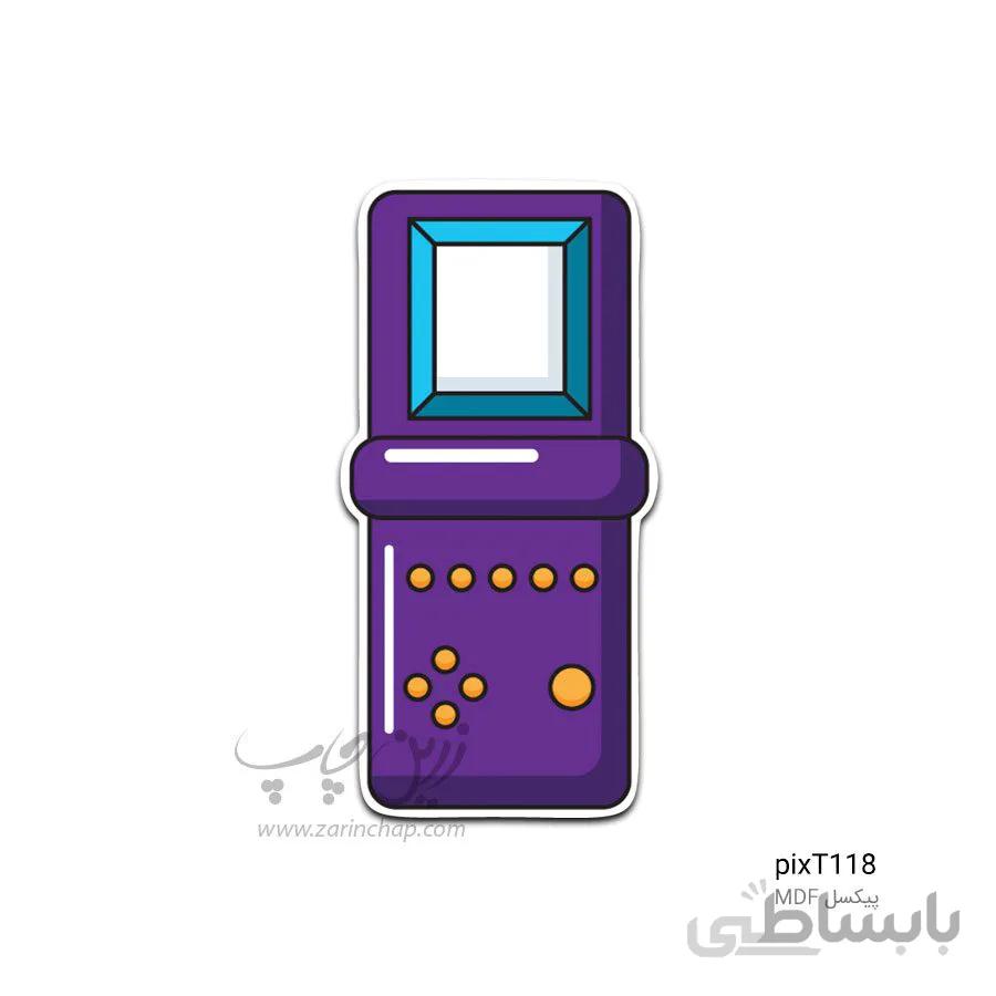 پیکسل MDF طرح آتاری دستی PixT118