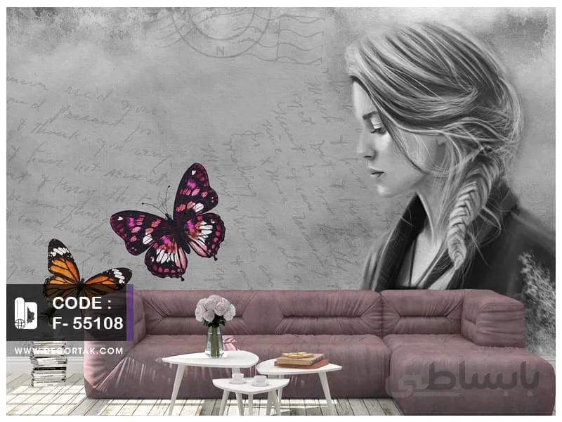 پوستر دیواری چهره کد F-55108
