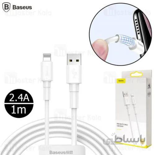 کابل شارژ ۱۰۰%اورجینال لایتنینگ به usb مدل baseus
