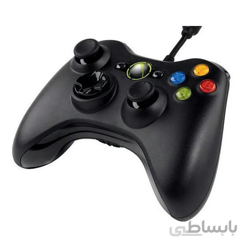 خرید کنترلر باسیم ایکس باکس 360 رنگ مشکی