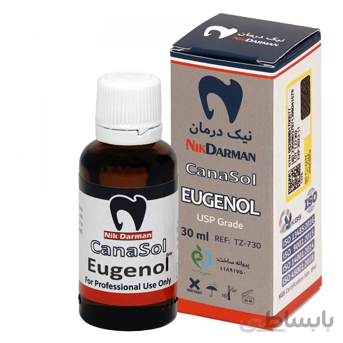 کاناسول اژنول 30 میل / CanaSol Eugenol 30ml