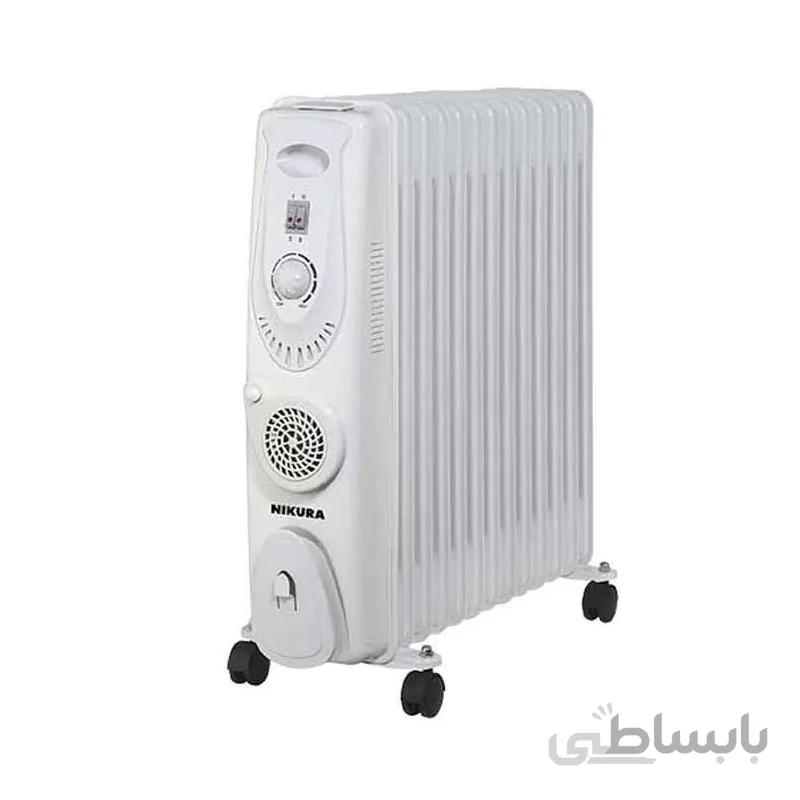 شوفاژ برقی نیکورا سفید مدل AOH303A