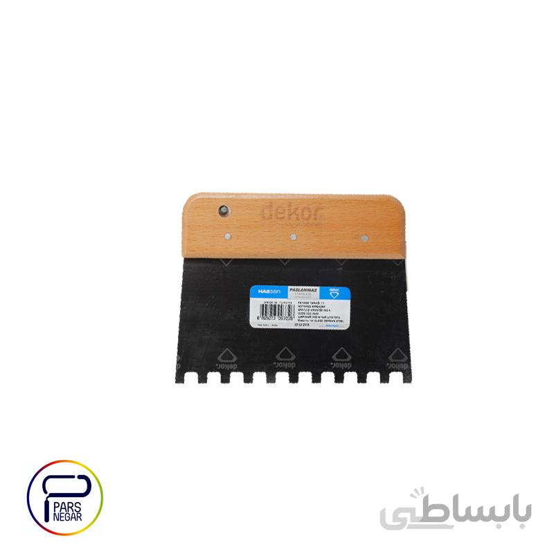 لیسه شانه ای فلزی دندانه درشت دکور ۲۰ سانت