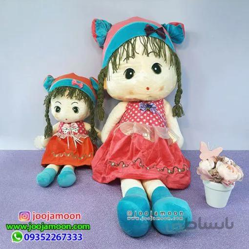 عروسک دختر کلاه پاپیونی