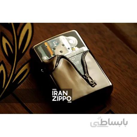 فندک اصل زیپو مدل 3280 | ژاپن | طرح برجسته زیپ