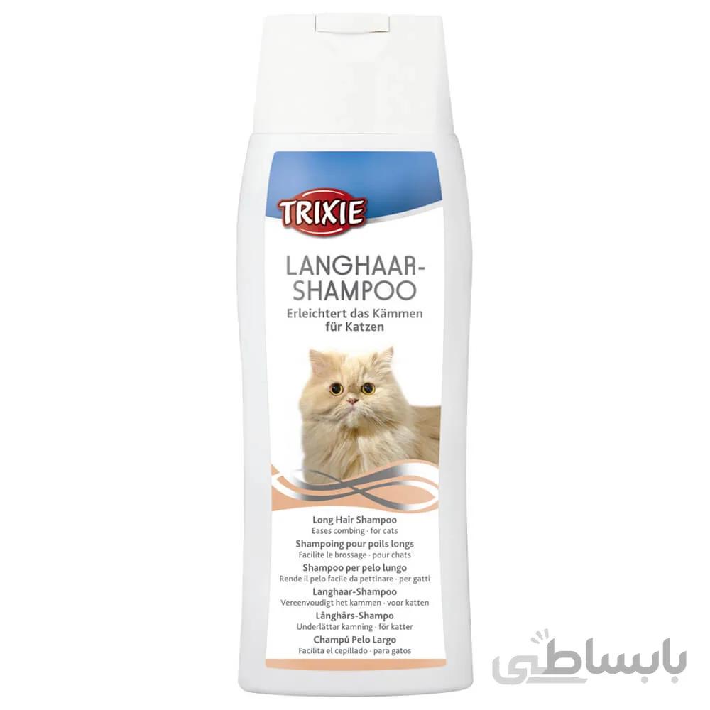 شامپو گربه تریکسی مدل Long Hair Shampoo حجم ۲۵۰ میلی لیتر ا Trixie Long Hair Shampoo for Dog 250ml