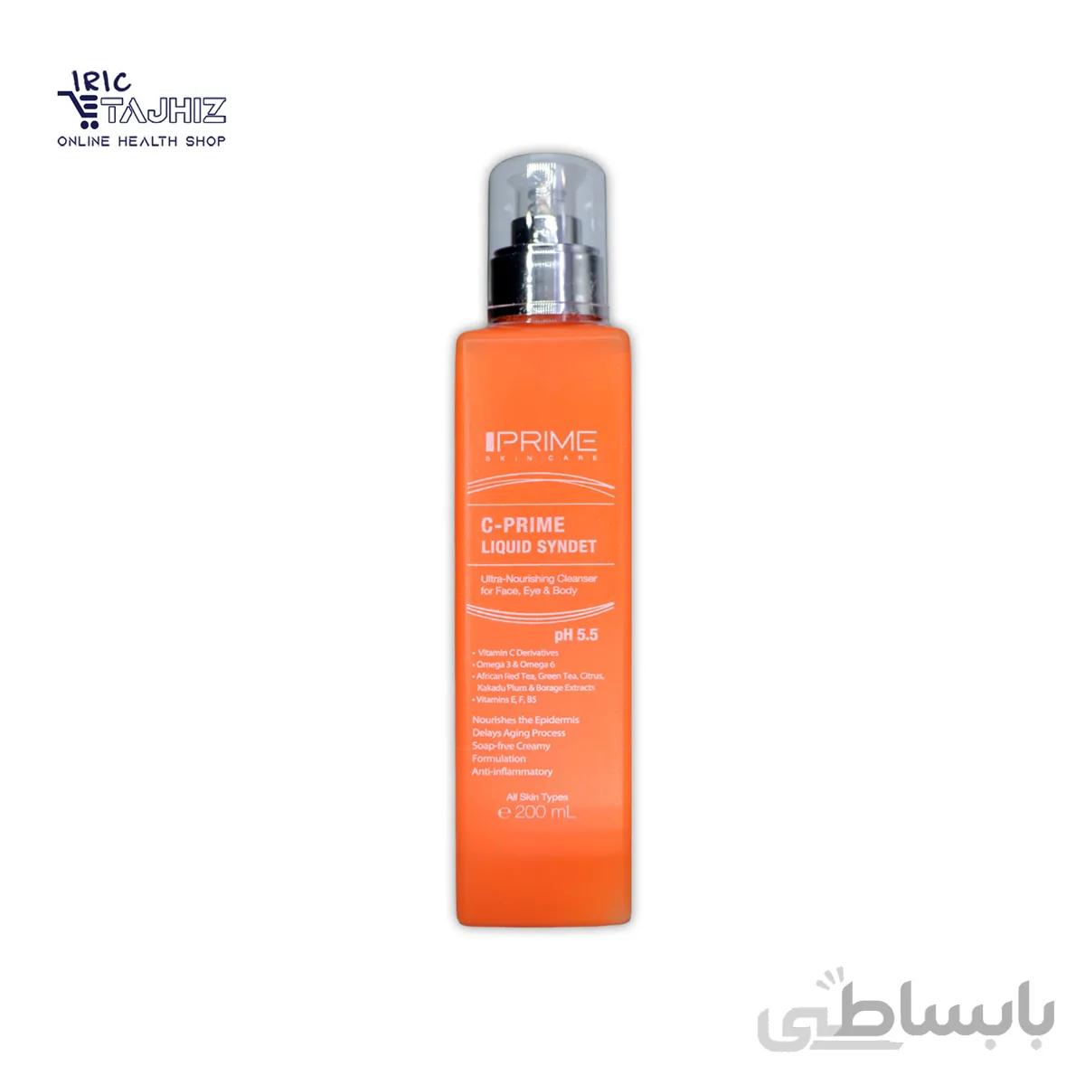 پن مایع حاوی ویتامین سی پریم ا Prime C-Prime Liquid Syndet